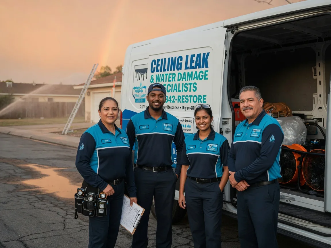 Ceiling Leak Cleanup company in Vivian, LA