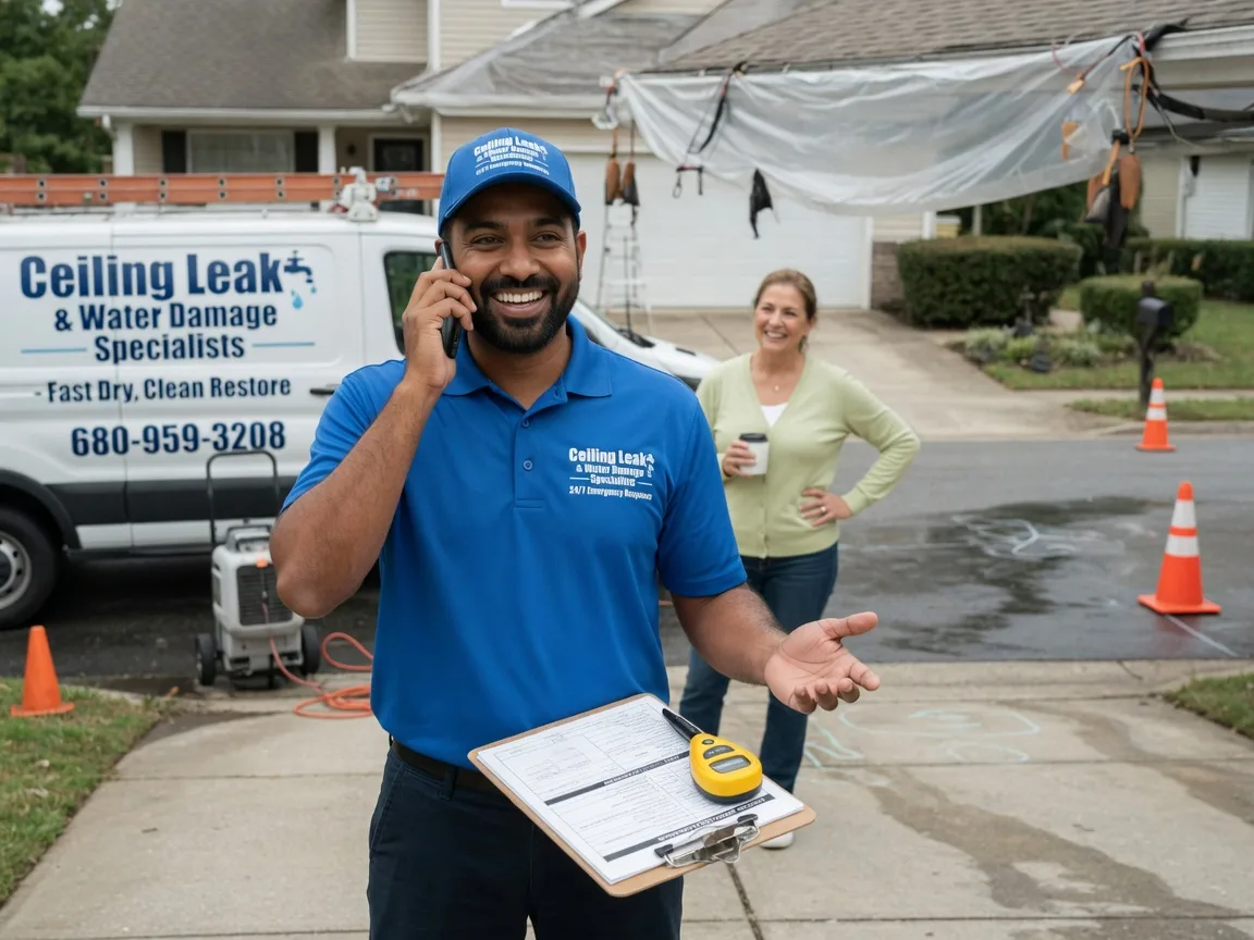 Ceiling Leak Cleanup Vivian, LA FAQs